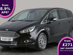 Black Used 2019 Ford S-MAX Titanium MPV | £17,467 (Good price)