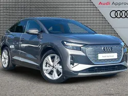 Grey Used 2023 Audi Q4 Sportback e-tron S-Line SUV | £30,793 (A bit pricey)
