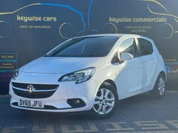 White Used 2015 Vauxhall Corsa Design Edition Hatchback | £5,490 (Fair price)