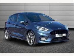 Blue Used 2021 Ford Fiesta ST-Line X Hatchback | £12,350 (Fair price)