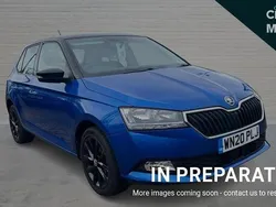 Blue Used 2020 Skoda Fabia Colour Edition Hatchback | £10,973 (Fair price)
