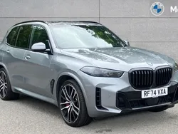 Skyscraper grey metallic Used 2025 BMW X5 M Sport SUV | £75,405 (Expensive)