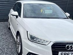 White Used 2017 Audi A1 S-Line Hatchback | £9,495 (Fair price)