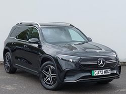 Black Used 2022 Mercedes EQB350 AMG line SUV | £25,998 (Fair price)