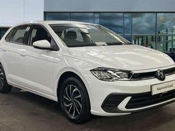 Pure white Used 2025 VW Polo Life Hatchback | £18,642 (Fair price)