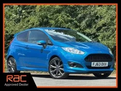 Blue Used 2013 Ford Fiesta Zetec Hatchback | £4,495 (Fair price)