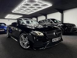 Black Used 2018 Mercedes E220 AMG line Cabriolet | £16,995 (Good price)