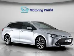 Silver Used 2021 Toyota Corolla Design Estate | £18,200 (Fair price)