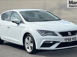 White Used 2018 Seat Leon FR Hatchback | £11,490 (Fair price)