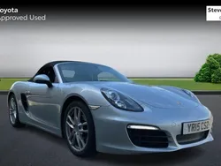 Silver Used 2015 Porsche Boxster Cabriolet | £29,990