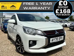 White Used 2020 Mitsubishi Mirage Hatchback | £8,990 (Fair price)