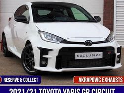 White Used 2021 Toyota Yaris Hatchback | £26,650 (Fair price)