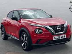 Red Used 2022 Nissan Juke Tekna SUV | £13,538 (Fair price)