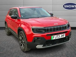 Ruby Used 2023 Jeep Avenger EV Summit SUV | £17,885 (A bit pricey)