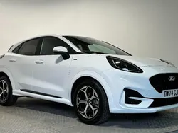 White Used 2024 Ford Puma ST-Line Hatchback | £21,001 (A bit pricey)