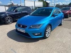Blue Used 2014 Seat Leon FR Hatchback | £3,750 (A bit pricey)