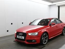 Red Used 2014 Audi A4 Black Edition Sedan | £9,777 (Fair price)