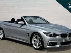 Silver Used 2019 BMW 420 M Sport Cabriolet | £17,765 (Fair price)