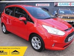Red Used 2013 Ford B-MAX Zetec MPV | £3,990 (Fair price)