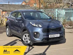 Blue Used 2016 Kia Sportage 2 SUV | £6,790 (Good price)
