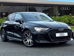 Black New 2025 Audi RS3 Comfort Sedan | £66,505