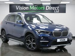 Blue Used 2015 BMW X1 xLine SUV | £13,480 (Fair price)