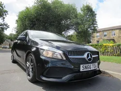 Black Used 2016 Mercedes A200 AMG line Hatchback | £10,495 (Fair price)