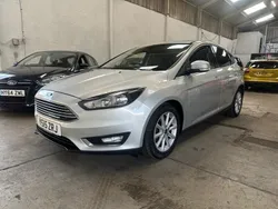 Silver Used 2015 Ford Focus Titanium Hatchback | £4,295 (Fair price)