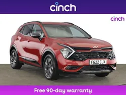 Red Used 2022 Kia Sportage GT-Line SUV | £23,699 (Fair price)