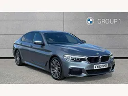 Blue Used 2019 BMW 520 M Sport Sedan | £19,495 (Fair price)
