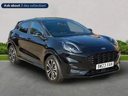 Black Used 2023 Ford Puma Gen-E ST-Line Hatchback | £17,599
