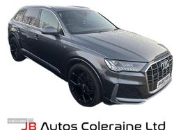 Grey Used 2022 Audi Q7 S-Line SUV | £34,950 (Fair price)