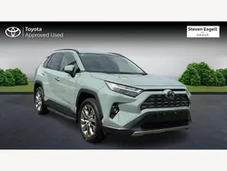 Green Used 2022 Toyota RAV4 Hybrid SUV | £31,325 (A bit pricey)