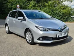 Silver Used 2018 Toyota Auris Hybrid Hatchback | £11,995 (Fair price)