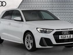 White Used 2021 Audi A1 S-Line Hatchback | £18,166 (Fair price)
