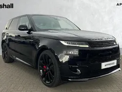 Sanorini black Used 2023 Land Rover Range Rover Sport First Edition SUV | £74,327 (Good price)