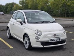 White Used 2012 Fiat 500 Lounge Hatchback | £1,795 (Good price)