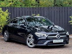 Black Used 2020 Mercedes CLA180 AMG Line Premium Sedan | £23,998 (Fair price)