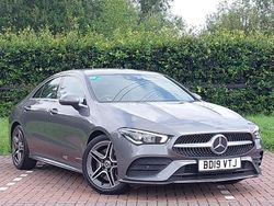 Grey Used 2019 Mercedes CLA220 AMG line Sedan | £21,498 (Fair price)