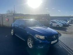 Blue Used 2017 Mercedes GLC220 AMG line Coupe | £18,790 (Good price)
