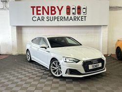 White Used 2020 Audi A5 Sportback Sport Hatchback | £17,795 (Fair price)