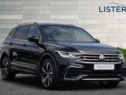 Black Used 2025 VW Tiguan Allspace R-line SUV | £33,990 (Fair price)