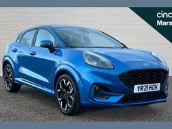 Blue Used 2021 Ford Puma ST-Line X SUV | £14,388