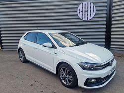 White Used 2019 VW Polo R-line Hatchback | £11,400 (A bit pricey)