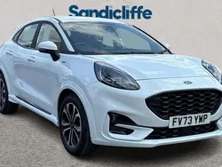 White Used 2023 Ford Puma ST-Line Hatchback | £19,893 (Fair price)