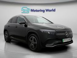 Black Used 2022 Mercedes EQA300 AMG line SUV | £21,000 (Fair price)