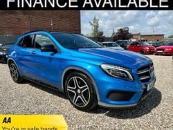 Blue Used 2014 Mercedes GLA250 AMG line SUV | £11,495 (Fair price)