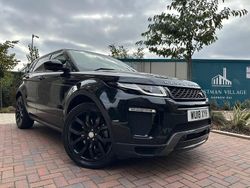 Black Used 2018 Land Rover Range Rover evoque HSE Dynamic Estate | £12,795