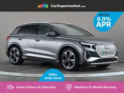 Grey Used 2022 Audi Q4 e-tron S-Line SUV | £26,197 (Super price)