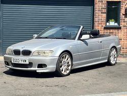 Silver Used 2003 BMW 325 Cabriolet Sport Line Cabriolet | £1,875